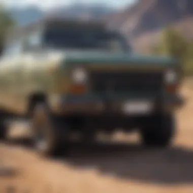 A robust camper bumper cargo carrier mounted on a vehicle, showcasing its storage capacity.