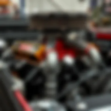 427 Hemi crate engine showcasing its design