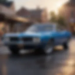 Mopar car covers protecting a classic vehicle