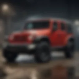 Variety of lighting options for Jeep Wrangler
