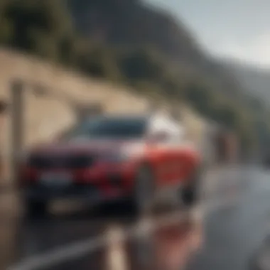 Advanced Safety Features in Kia's Third-Row Models Kia vehicle demonstrating advanced safety features