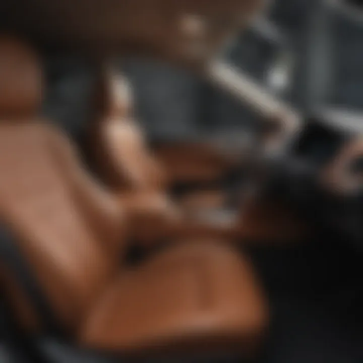 Luxurious interior of the 2012 Lexus ES 350