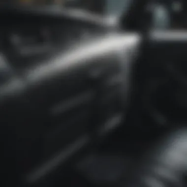 Close-up of steam cleaning a car interior, emphasizing the thoroughness of the cleaning process