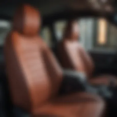 Well-maintained Copap seat covers enhancing vehicle interior aesthetics.