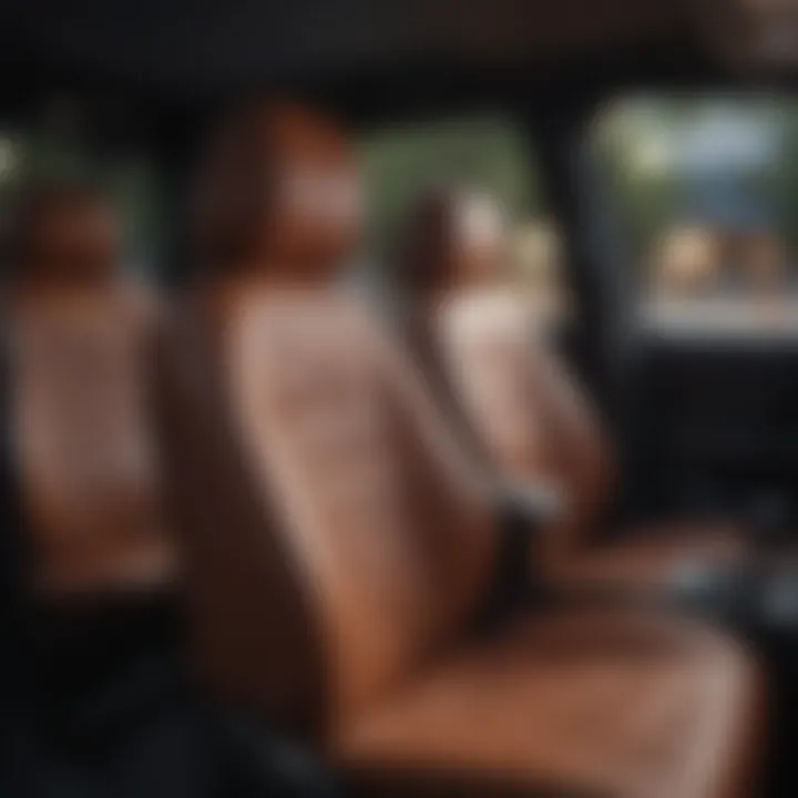 Premium quality Copap seat covers showcasing durability and style.