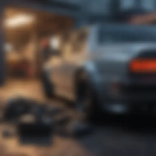 Diagnostic equipment used in vehicle analysis