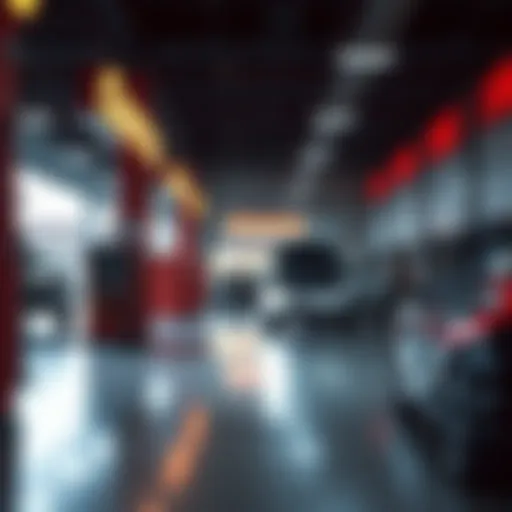 Costco oil change service station