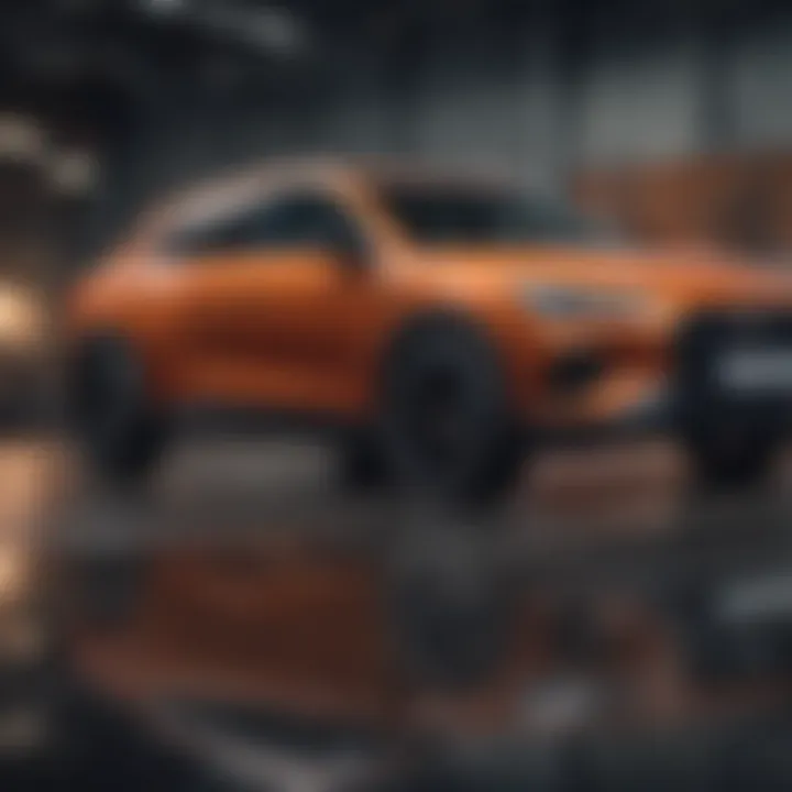 Competitive comparison chart showing Cupra Formentor against rivals