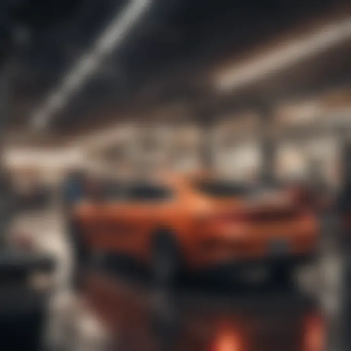 Consumer researching options for purchasing a used vehicle