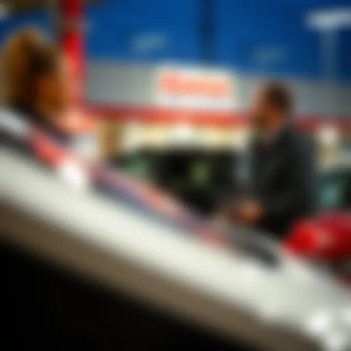 Customer Experience at Costco Oil Change Customer receiving service at Costco