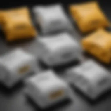 Comparison of Various DeWalt Vacuum Bag Types Comparative illustration of different types of DeWalt vacuum bags
