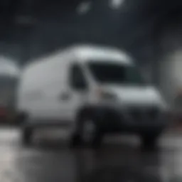 Dodge Promaster Van High Roof exterior showcasing sleek design