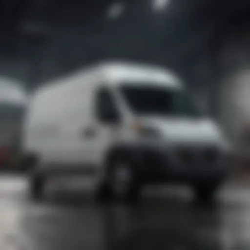 Dodge Promaster Van High Roof exterior showcasing sleek design
