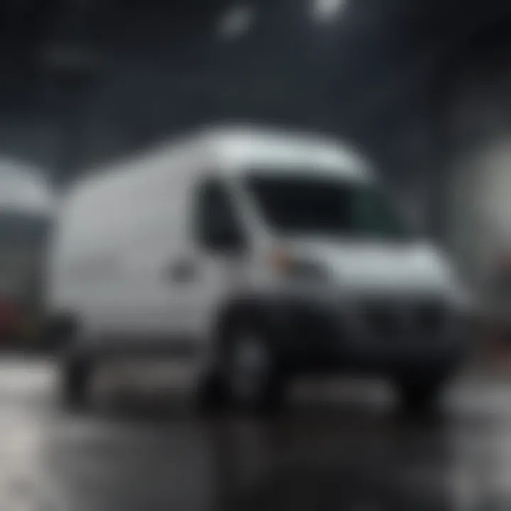 Dodge Promaster Van High Roof exterior showcasing sleek design