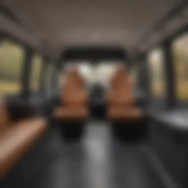 Spacious Cabin of Dodge Promaster Van High Roof Interior view of the spacious cabin of the Dodge Promaster Van High Roof