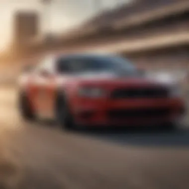 Innovative Technologies in Dodge Race Cars Dodge race car showcasing innovative technology features