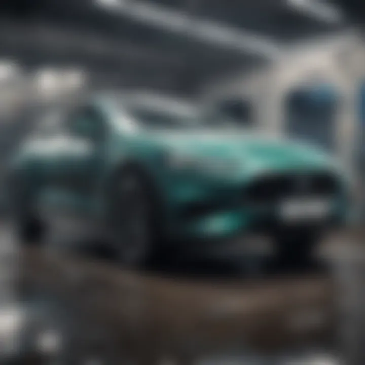 Eco-friendly car wash technology showcasing sustainability