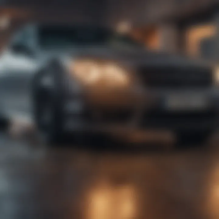 Professional service for bumper restoration