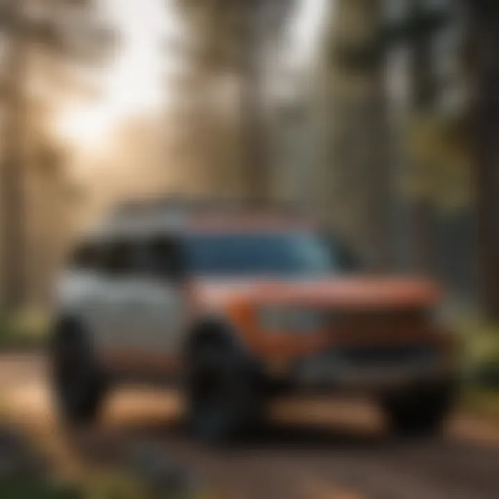 Exterior modifications for enhanced performance and rugged look of the Ford Bronco Sport