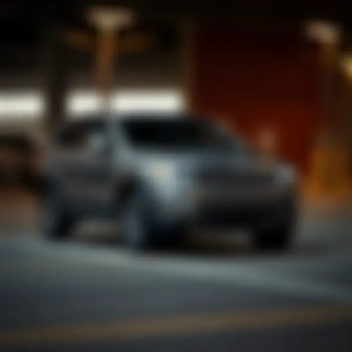 Competitive Comparison of the 2018 Jeep Grand Cherokee Comparison chart of 2018 Jeep Grand Cherokee against competitors in the SUV market