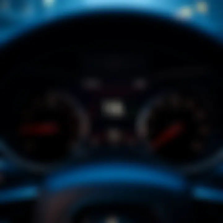 Performance Metrics of the 2018 Jeep Grand Cherokee Dashboard display of the 2018 Jeep Grand Cherokee highlighting performance metrics