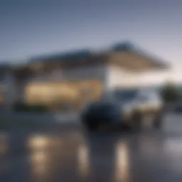 Exterior view of Armstrong Chevrolet Subaru showcasing its modern design.