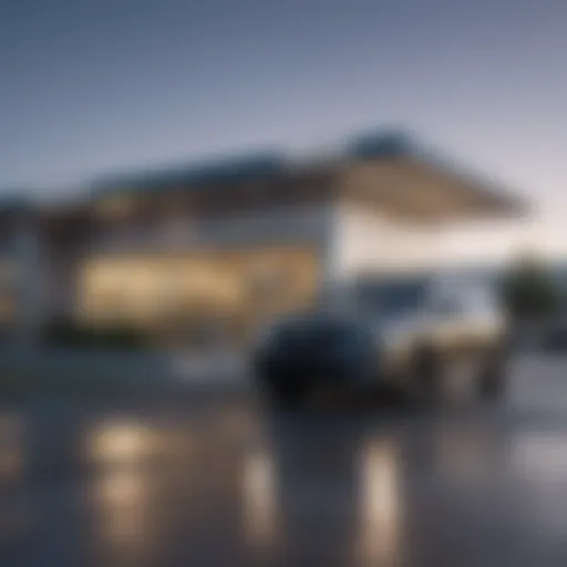 Exterior view of Armstrong Chevrolet Subaru showcasing its modern design.