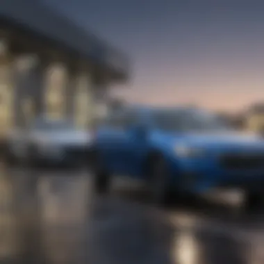 Diverse Automotive Offerings at Armstrong Chevrolet Subaru Diverse model lineup displayed at the dealership.