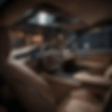 Luxurious interior showcasing high-end features