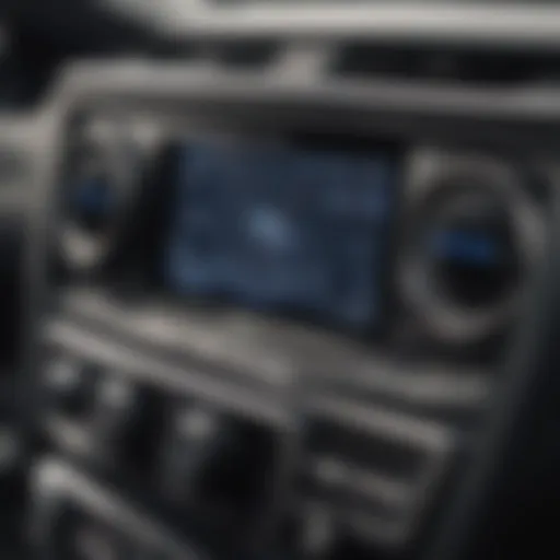 Modern Sony car radio featuring advanced connectivity options