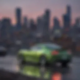 An overview of Aurora's skyline symbolizing local auto insurance options