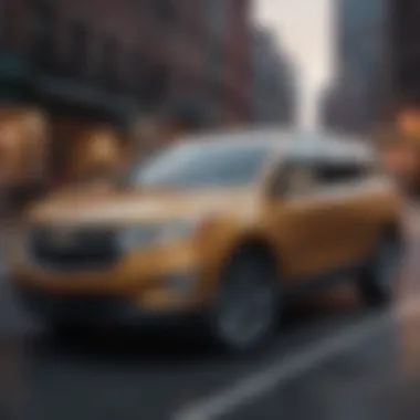 Safety features of Chevrolet Equinox LS displayed through dashboard interface