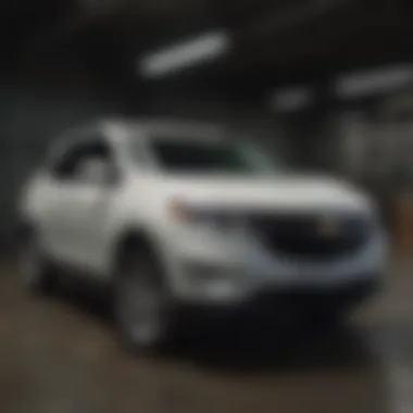 Advanced Tech Features in Chevrolet Equinox LT Interior of the Chevrolet Equinox LT highlighting advanced tech features