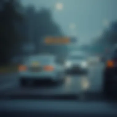 Enhancing Road Safety with Lane Assist Visual representation of enhanced road safety owing to dash cams with lane assist.