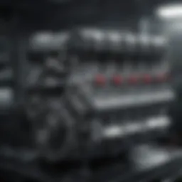 Illustration of various Dodge engine sizes