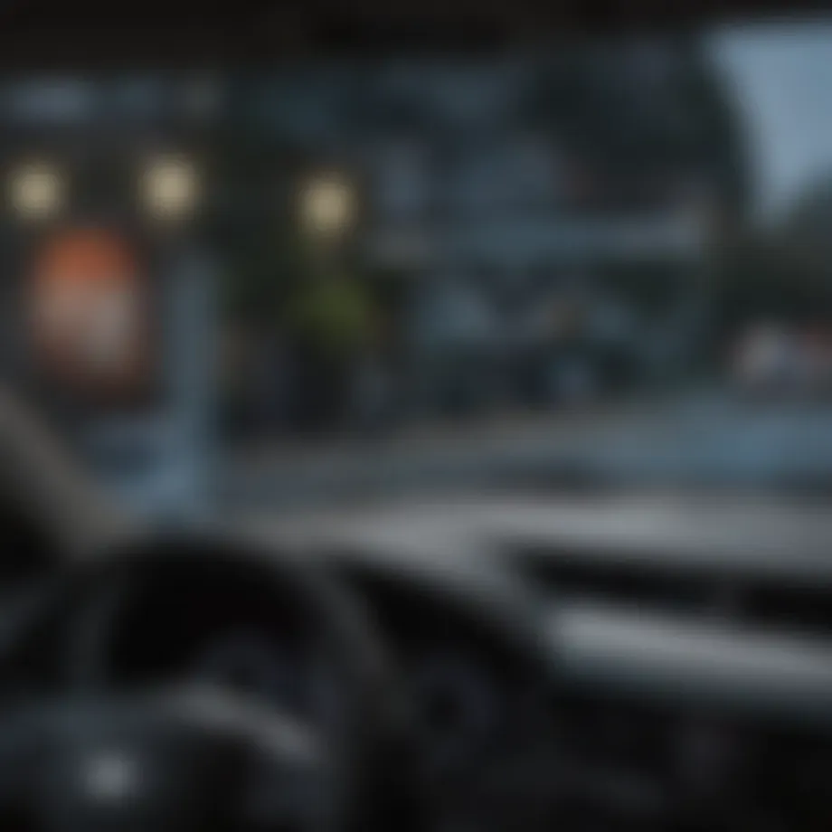 Overview of the heads-up display interface in the 2022 Kia Sorento