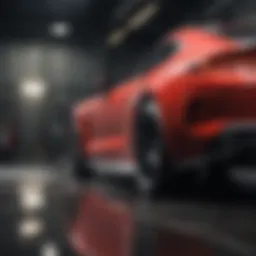 Iron X Spray in an automotive setting