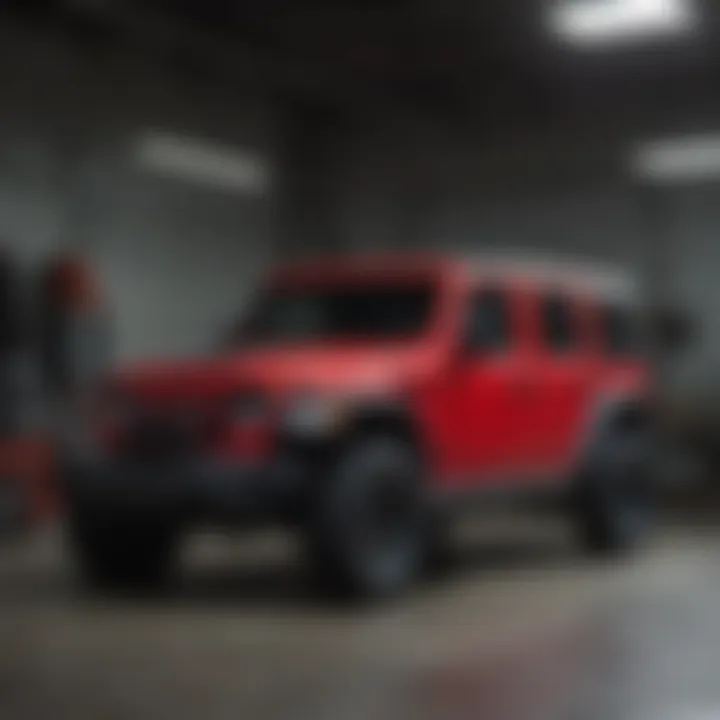 Installation tips for the Jeep JL summer top in a garage setting