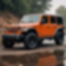 Jeep JL summer top showcasing its sleek design and functionality