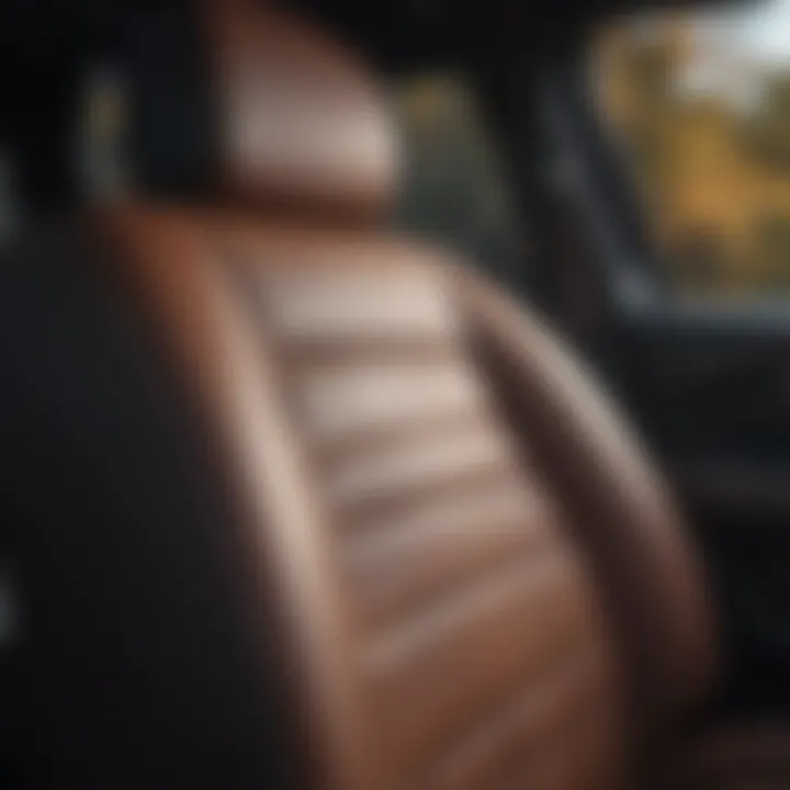 Maintenance tips for preserving leather seat covers in SUVs