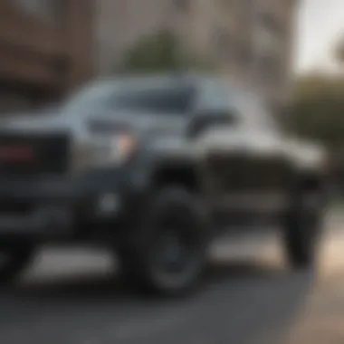 Exterior Enhancements for 2015 GMC Sierra Stylish exterior modifications on a 2015 GMC Sierra