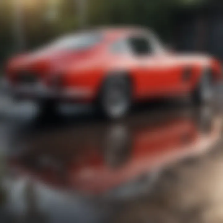 Historic sports car models showcasing their iconic names