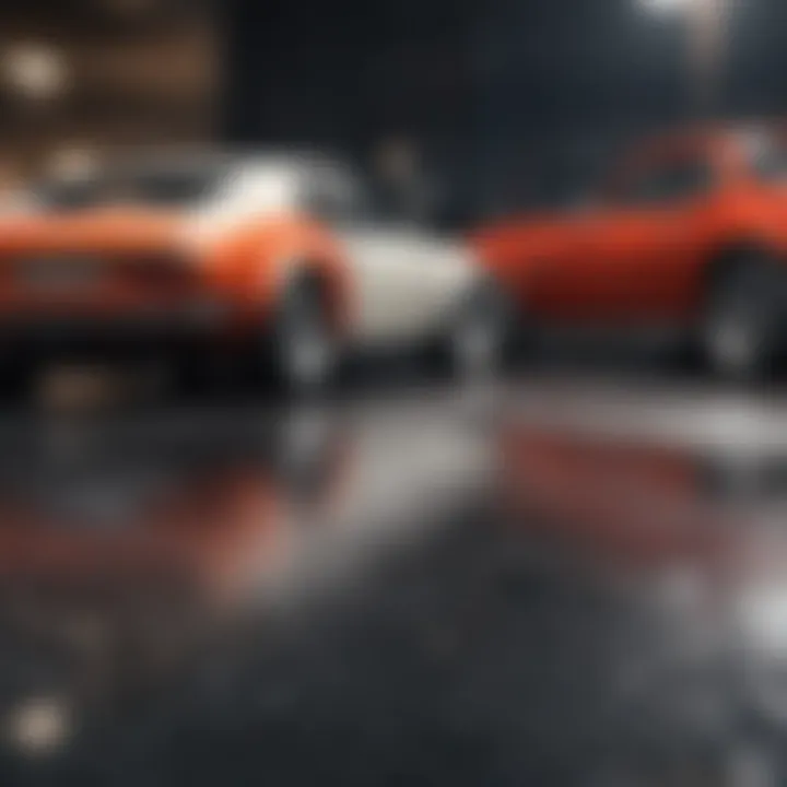 An infographic displaying factors influencing car purchase decisions