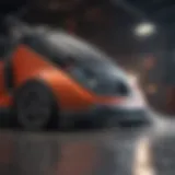 Powerful vacuum cleaner showcasing advanced suction capabilities