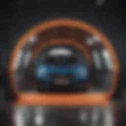 Spacious pop-up tent with ample headroom