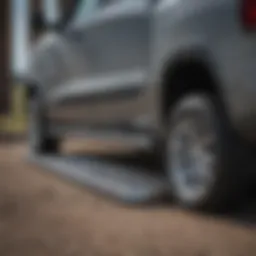 Stylish running boards for 2019 Dodge Ram 1500