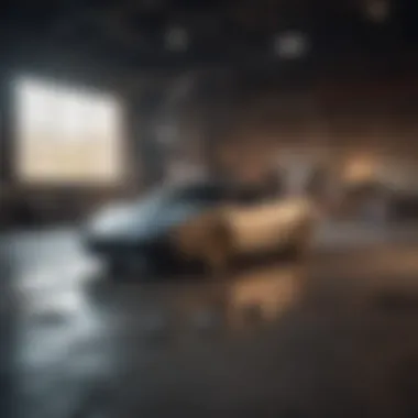 Salvage Title Vehicle Overview An overview of a salvage title vehicle showcasing its unique characteristics