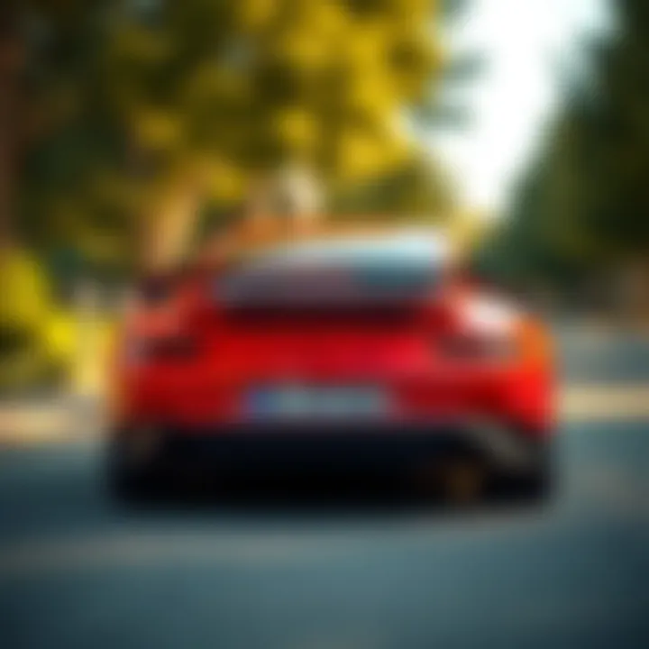 A pristine used 911R showcasing its sleek design.