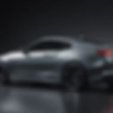 Side view of a Honda coupe demonstrating its design