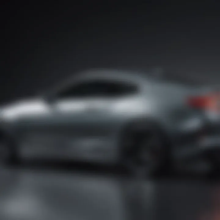 Side view of a Honda coupe demonstrating its design